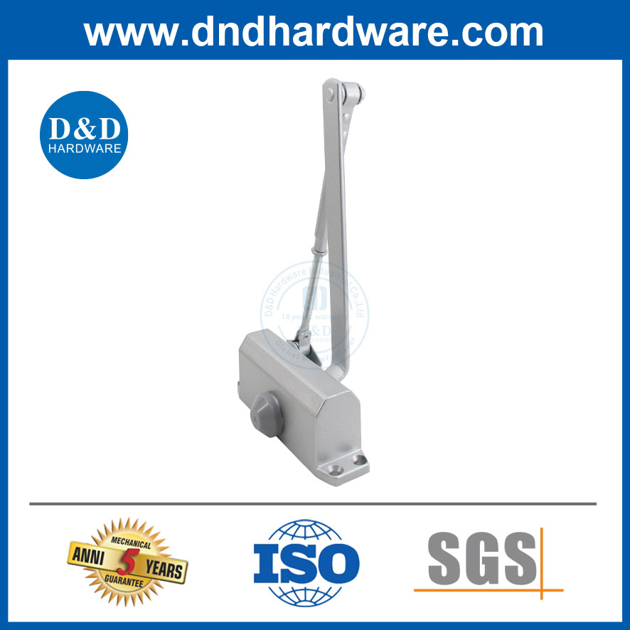 Door Hardware Accessories Aluminum Alloy En2 Door Closer for Home Hotel