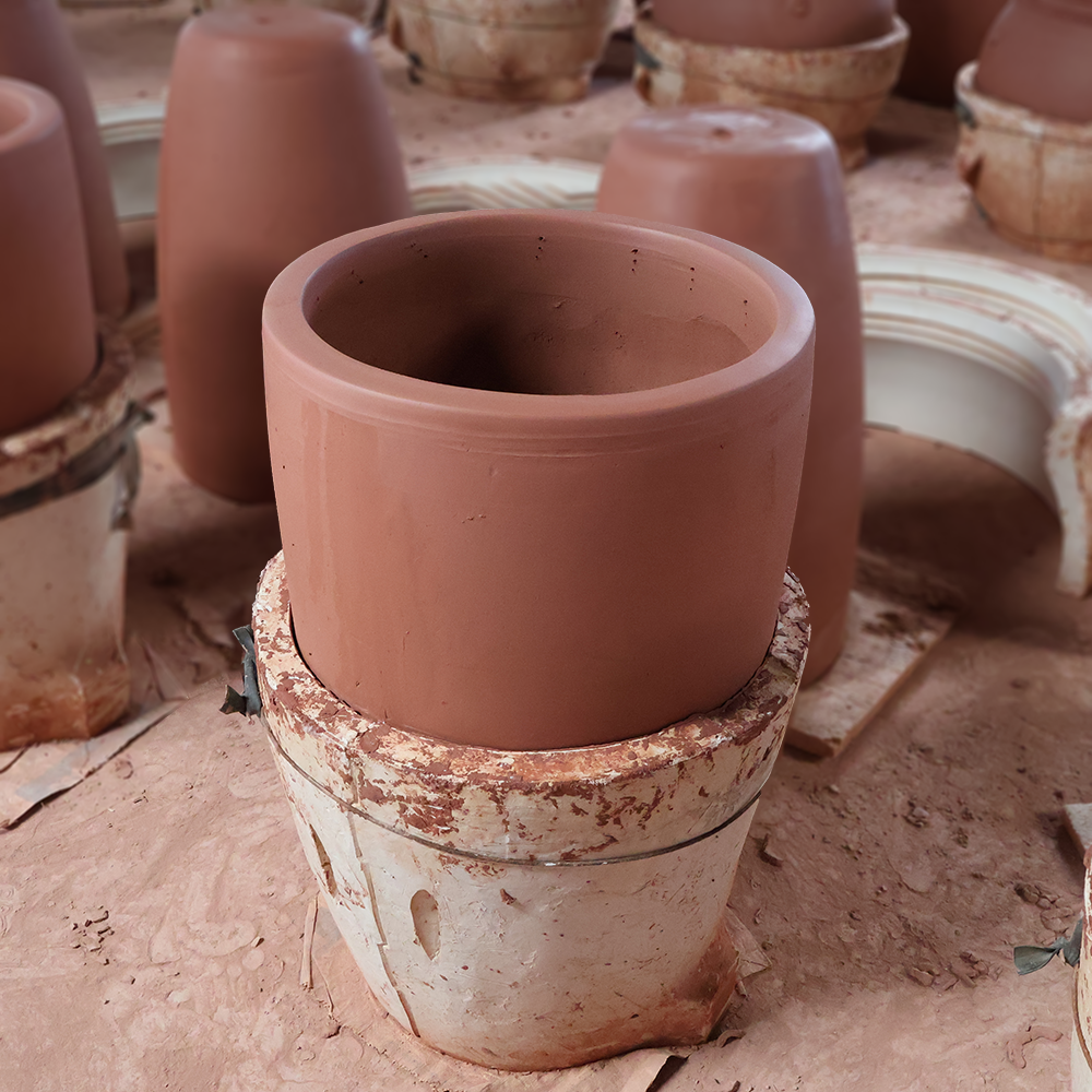 Набор горшков керамических скандинавский стиль