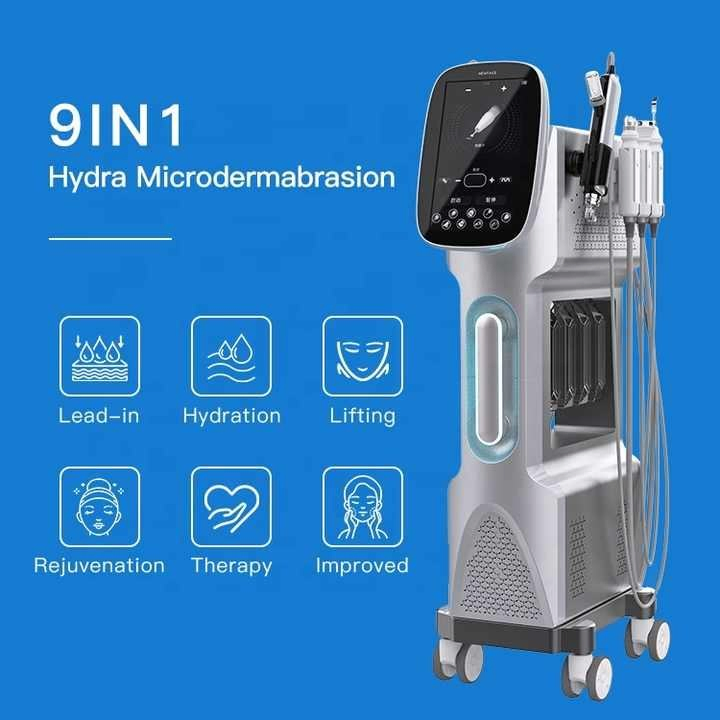 Аппарат для чистки лица с кислородными пузырьками и удалением черных точек