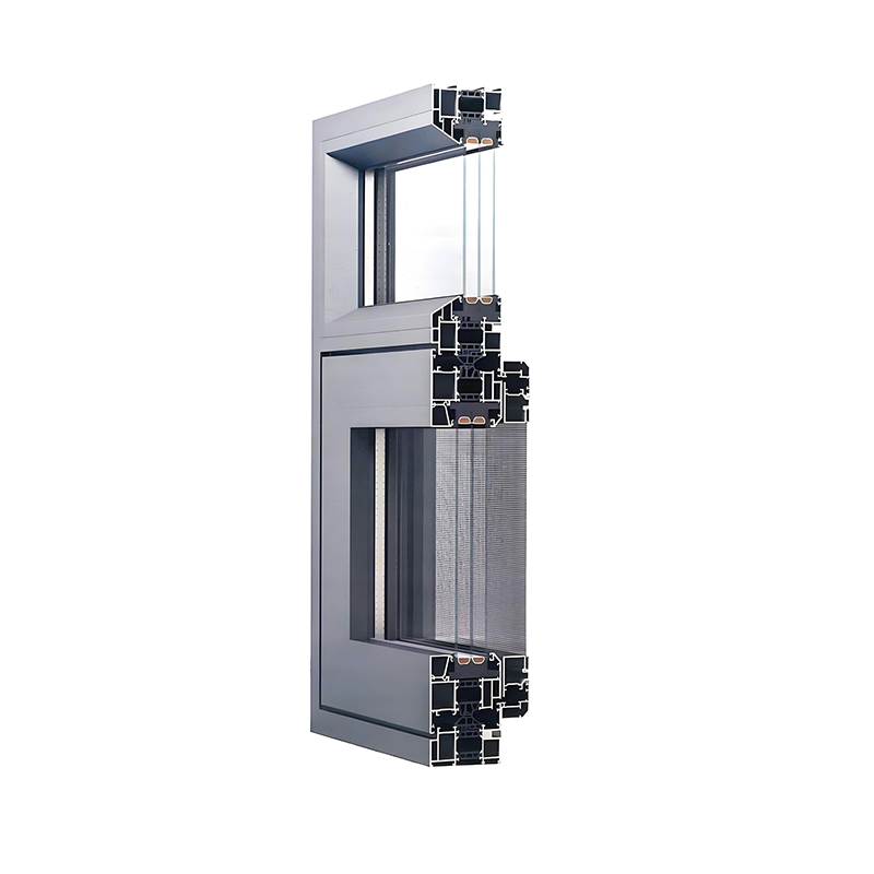 Anti-Typhoon Secure Windows with Built-in Screen - Robust Thermal Break Aluminum Frame
