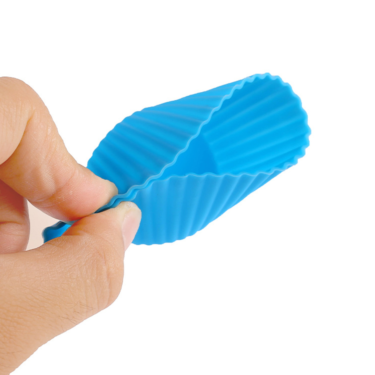 Nonstick Silicone Muffin Cups - Reusable, BPA-Free Baking Liners