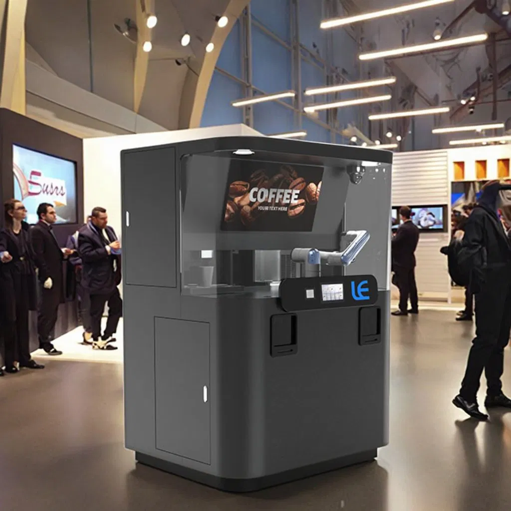 Commercial Coffee Vending Robot Arm Machine