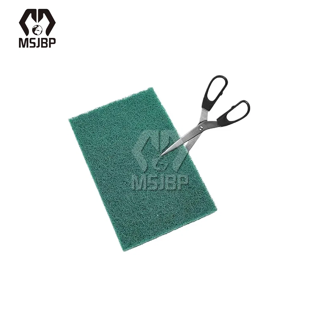 Msjbp Scouring Pad China Factory 320# 7802 Non-Woven Abrasive Hand Pads