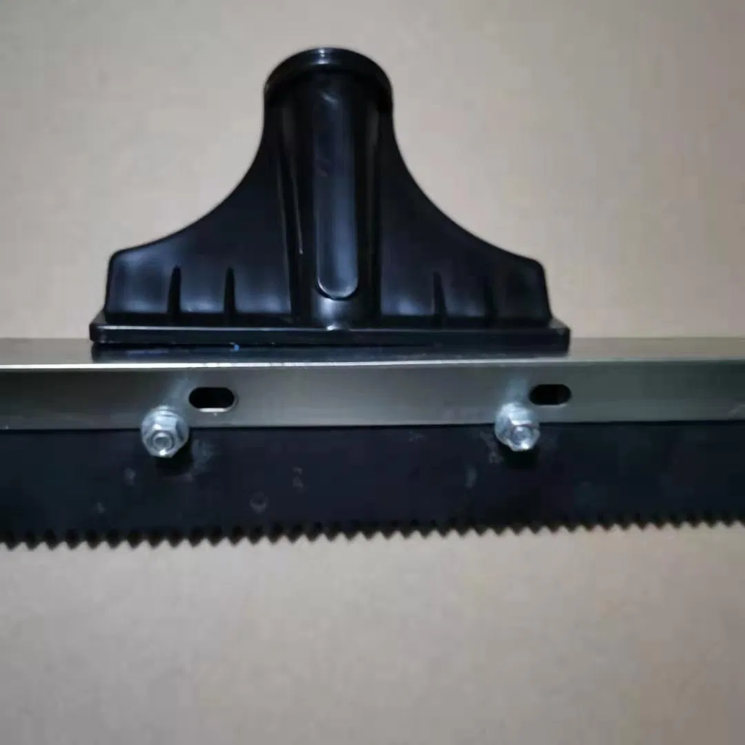 Serrated, Straight, Rubber &Notched Floor Squeegees with Threaded Handle Adaptor