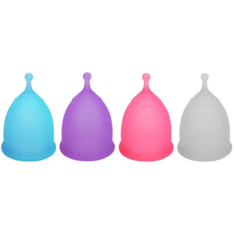 Medical Grade Silicone Menstrual Cup for Lady Period Feminine Hygiene
