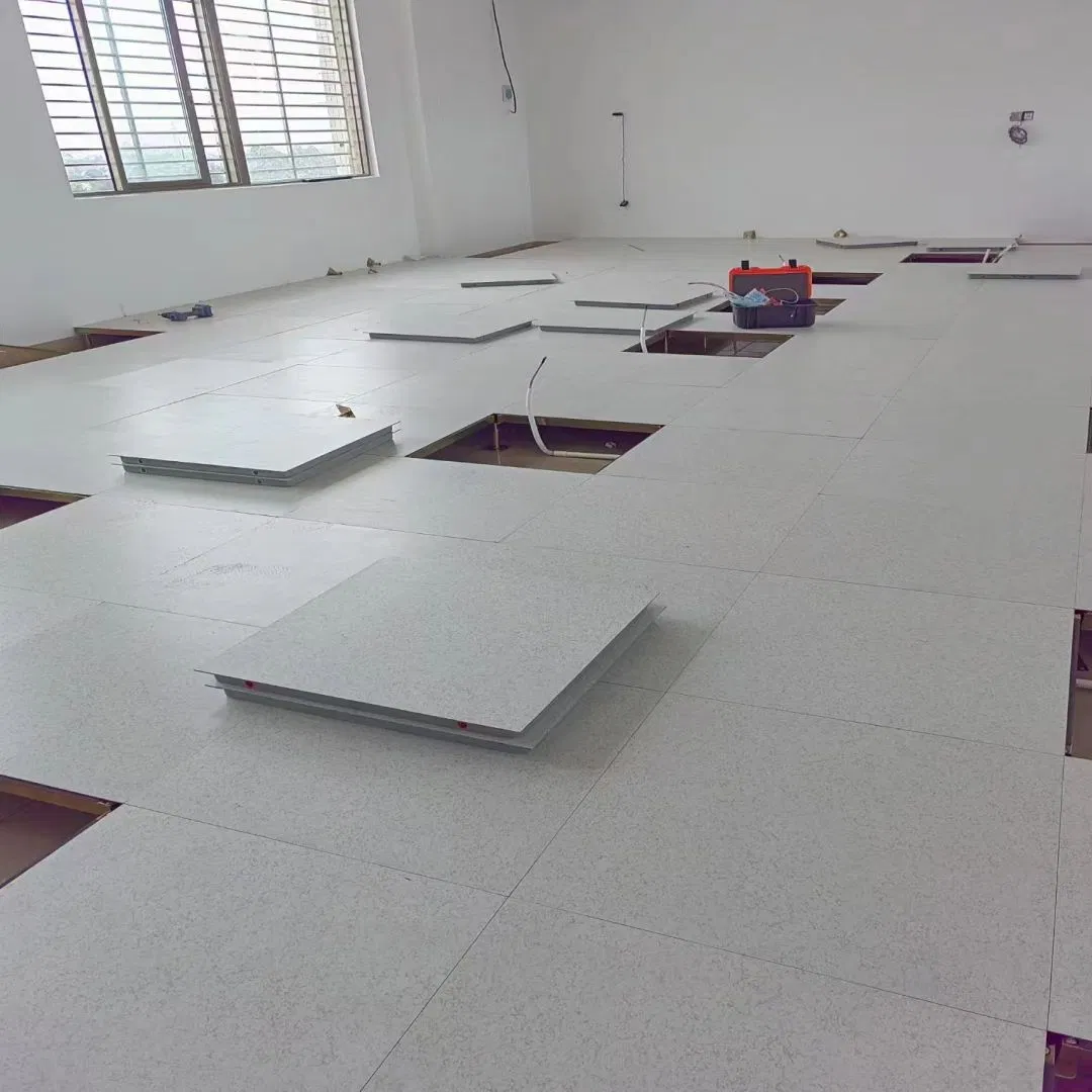 Anti Static Long-Lasting Wooden Core Raised Floor for Power Rooms
