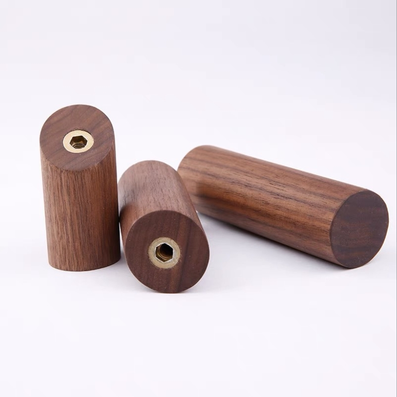 Round Wooden Clothes Coat Hanger Hook