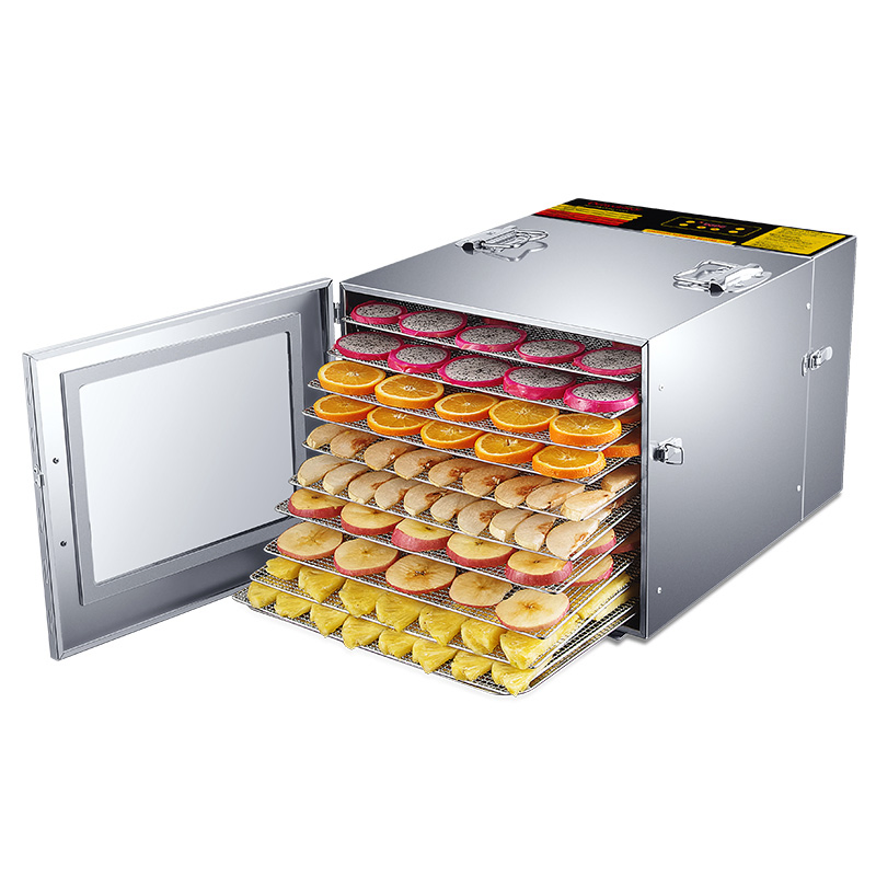 High Performance Fruit Dryer with Sliding Trays with 18L Capacity with CE
