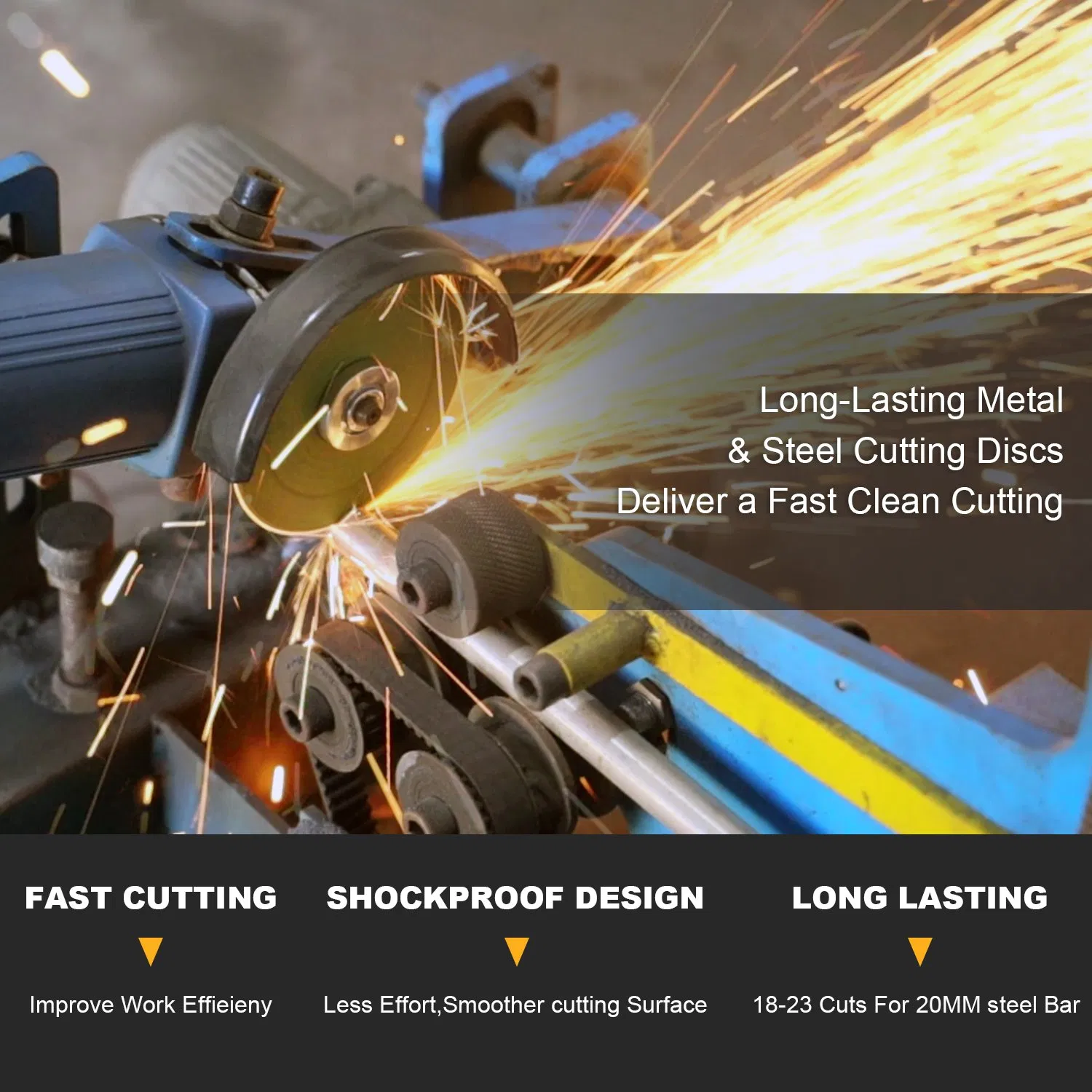 Cut off 4.5 Inch Cut-off Wheel Cutting Disc Cutting Wheel Size for Stainless Steel Iron Cutting