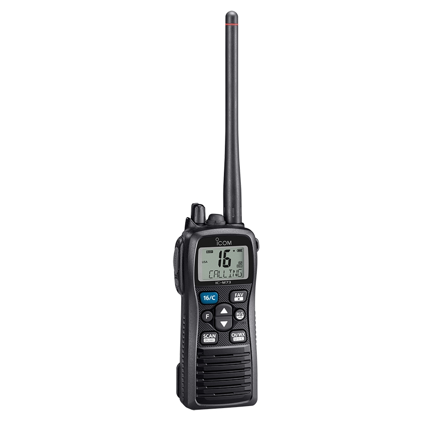 Морская рация IC-M73 VHF IPX8, водонепроницаемая