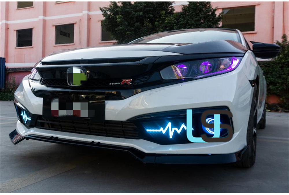 Противотуманные фары DRL для Honda Civic 2016-2018
