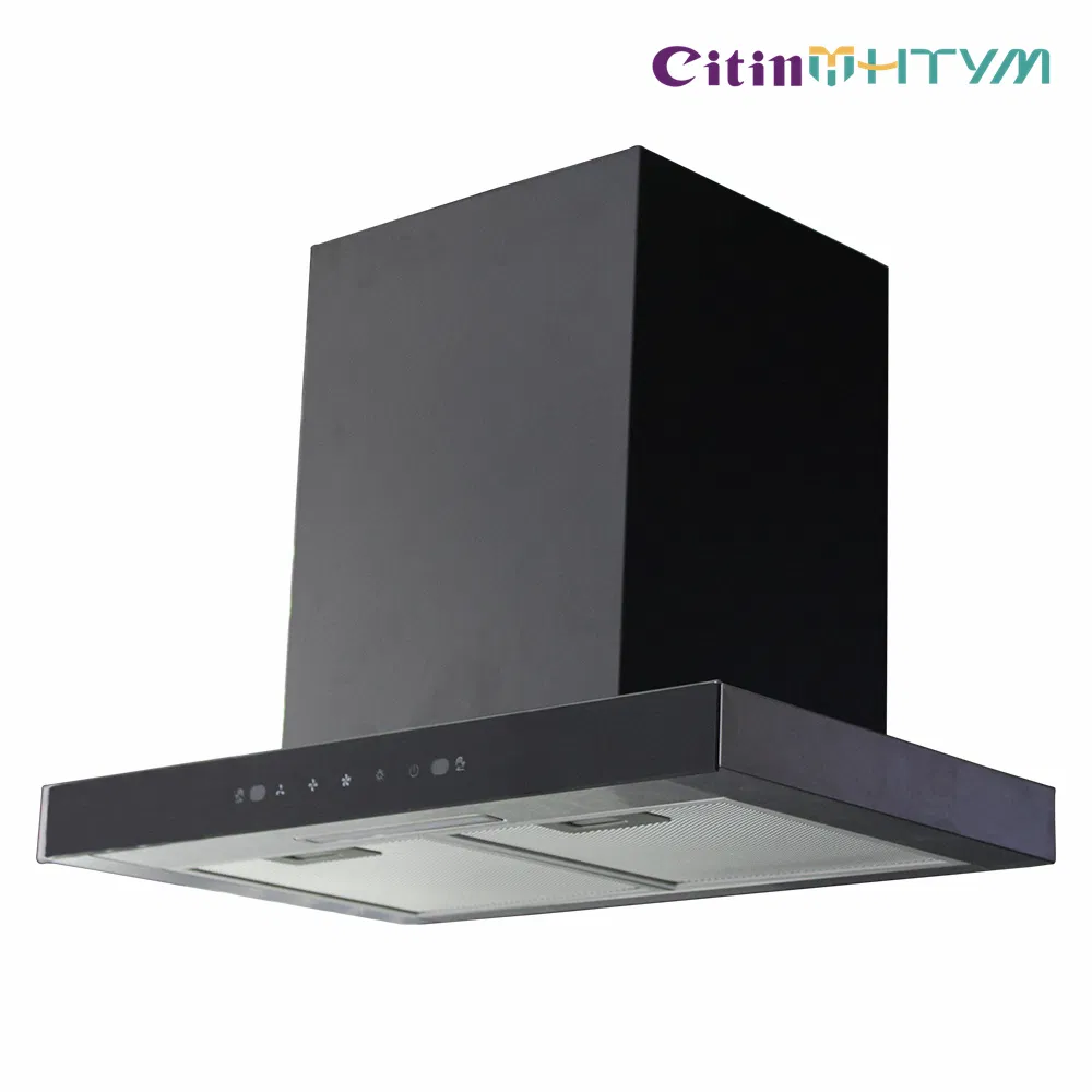 Stylish T-Shaped Kitchen Chimney Hood with Efficient Extraction Rate