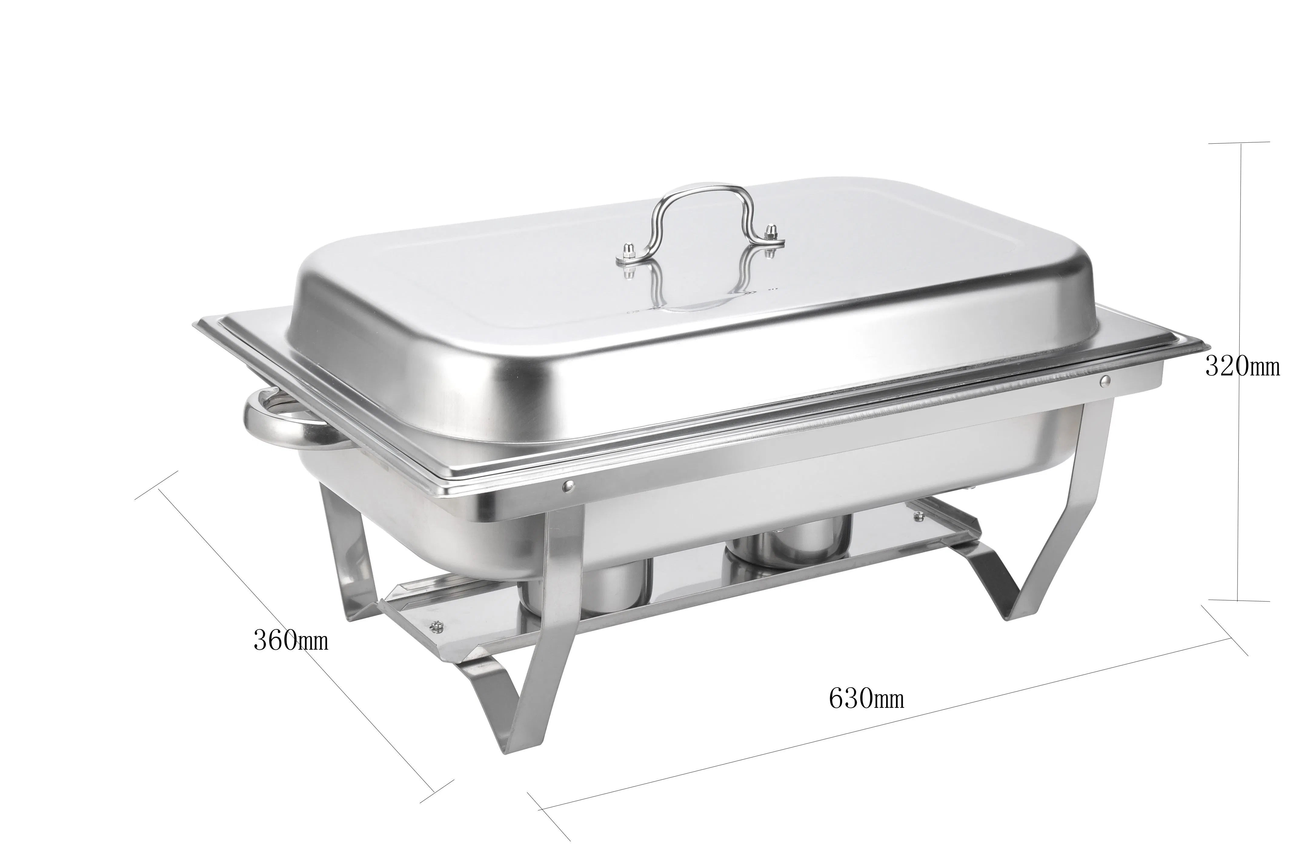 Chafing Dish Buffet Set Equipment Stainless Steel Food Warmer for Catering