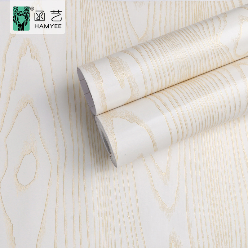 High Quality Wood Grain Contact Paper furniture PVC Self Adhesive Natural 3D Wood Wallpaper