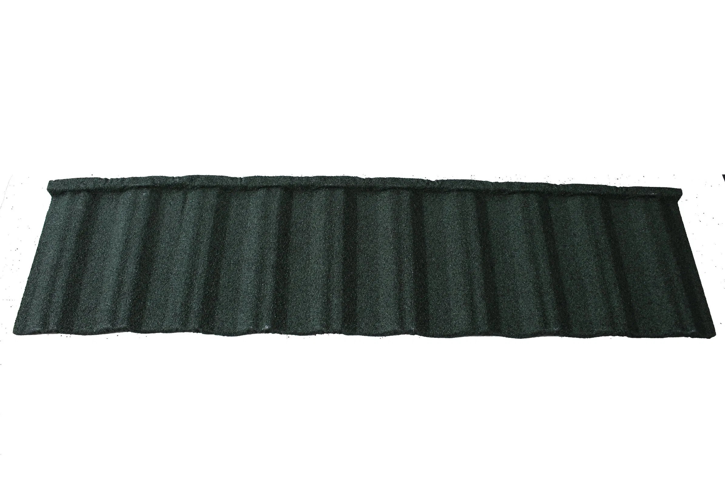 Металлочерепица Liao Зеленая с каменным покрытием