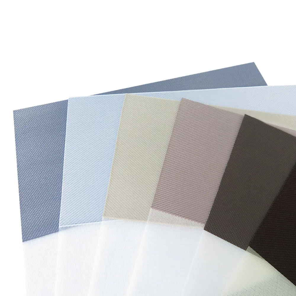 Wholesale Polyester Customized Fireproofing Blackout Colorfast Zebra Roller Blind Fabric