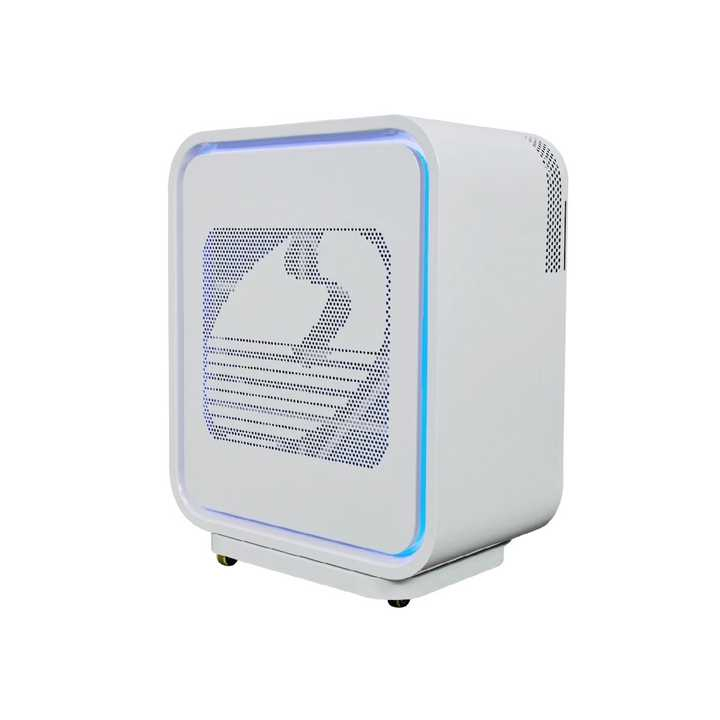 High Efficiency Portable Desktop Quiet Air Purifier H13 UV-C for Sterilization HEPA Inoizer Air Purifier