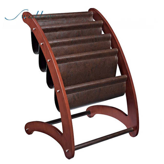 Display Hotel Information Rack, Catalogue & Reference Racks, Hotel Metal Newspaper Rack Magazine Display Stand