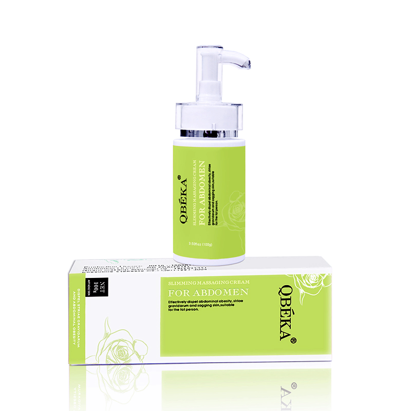 OEM Available Natural Organic Qbeka Top Grade Popular Slimming Massaging Cream for Abdomen Fat Burning Cream Slimming Cream