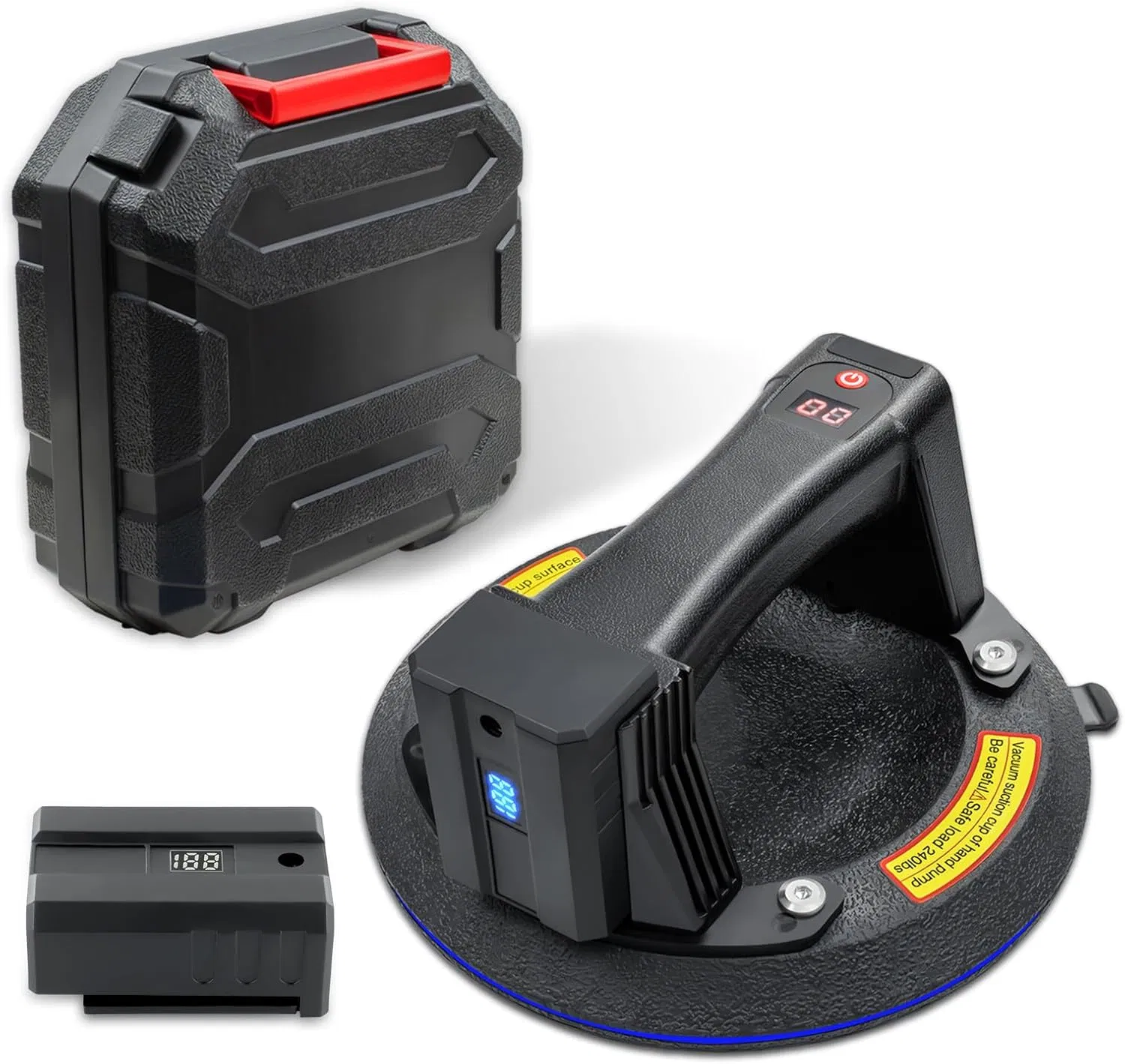 Fast-Acting Electric Vacuum Pad Kit with Compact Design for Home Renovation