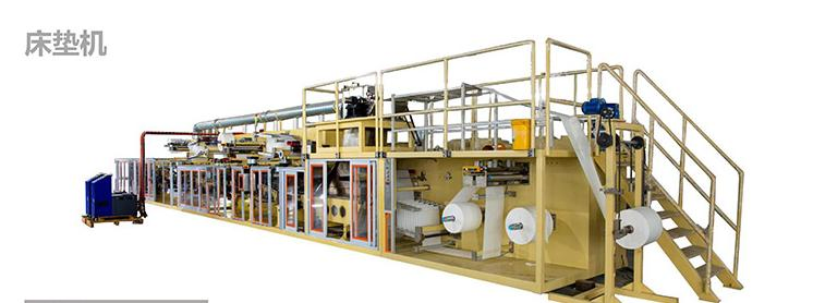 Full Servo Hot Medical Mattress Production Line Changing Pad Machine