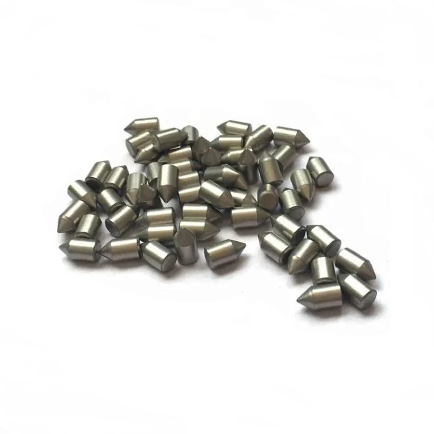 Round Mill Hard Metal Carbide Power Tool Parts Sand Blasting Finish Grounded