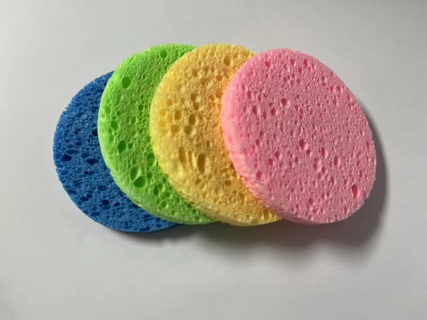 Washing Face, Wood Pulp, Cotton Foam Manufacturer, Sponge, Wood Pulp, Cotton Puff, Cleaning Sponge