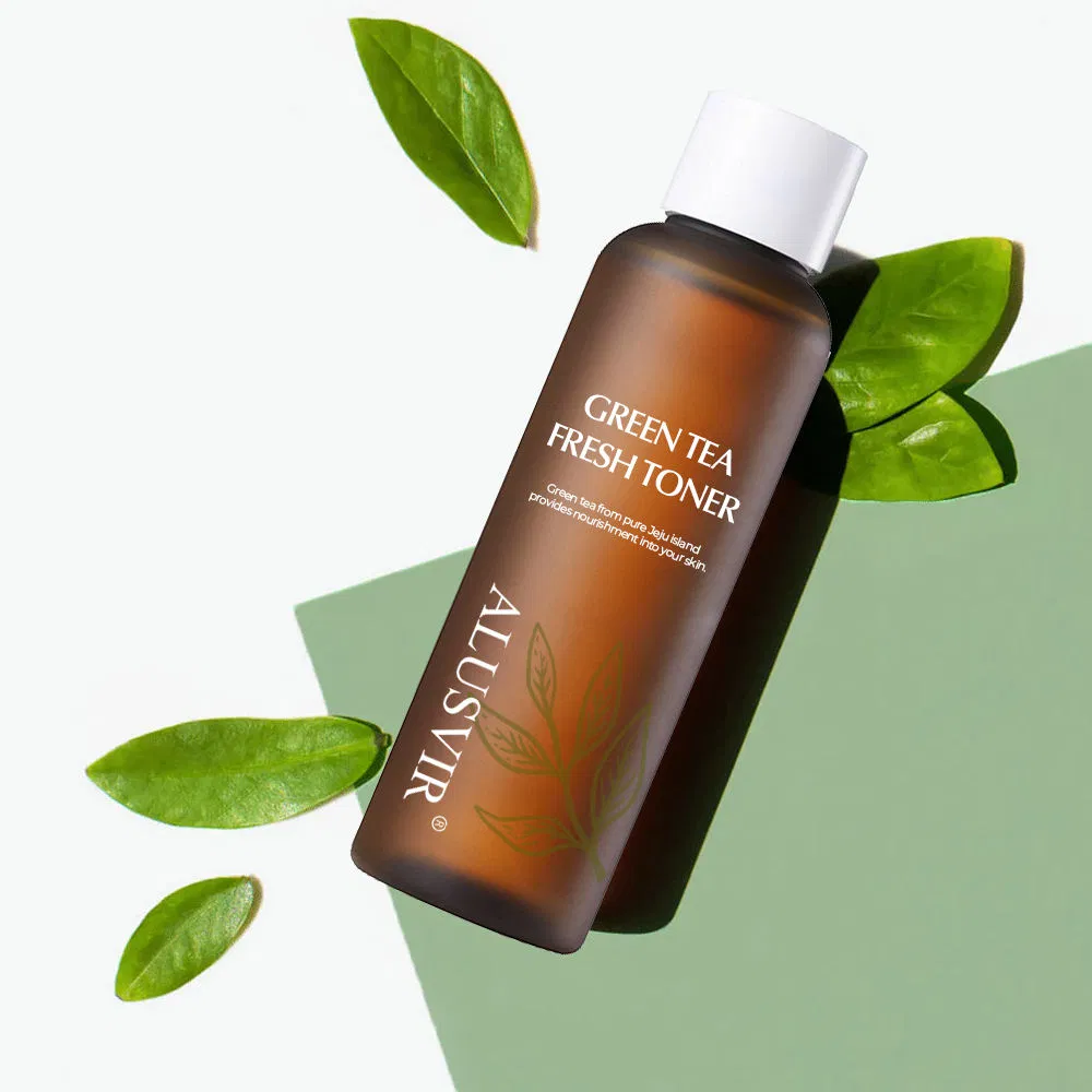 Hydrating Aloe Vera Green Tea Facial Soothing Anti Acne Face Toner