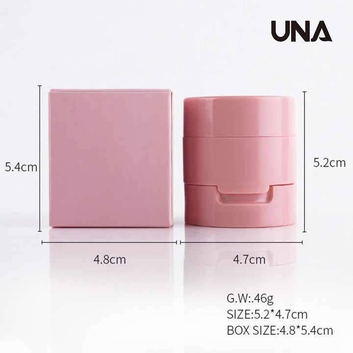 Custom Logo Face Cheek Makeup Private Label Vegan Natural Shape Blusher Heart Stamp Blush