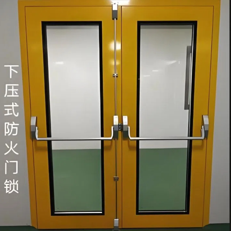 UL Listed Panic Exit Device Fireproof Double Open Metal Fire Door
