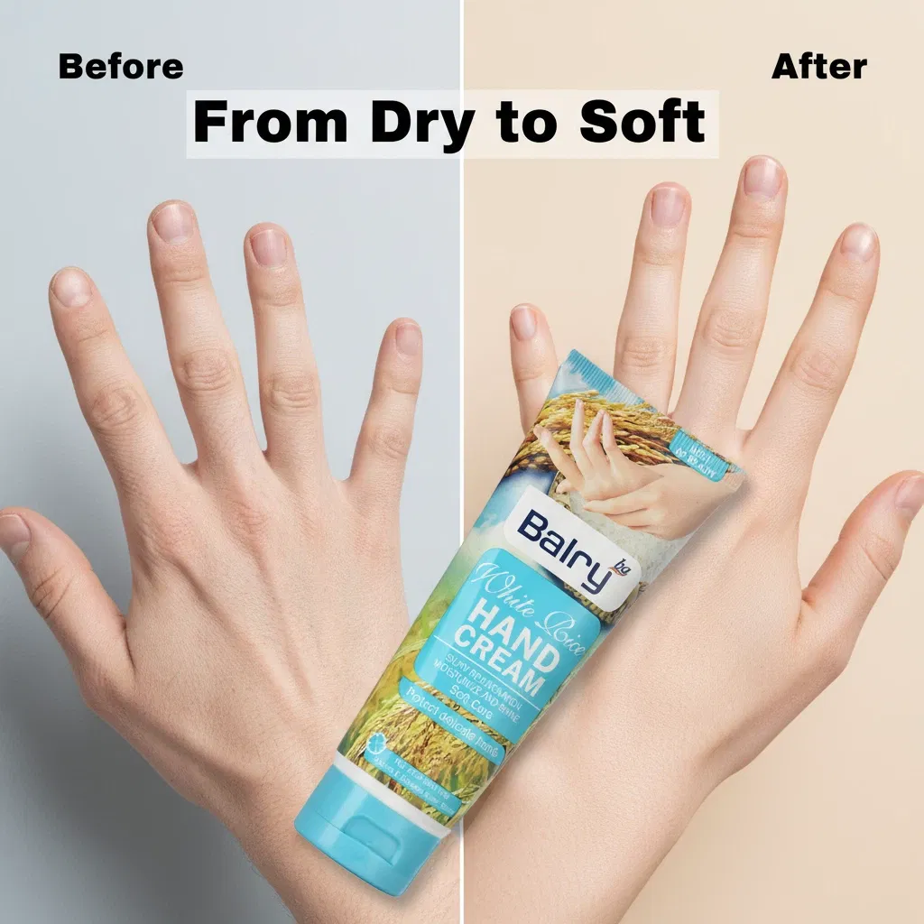 Luxurious Rice Extract Hand Lotion for Deep Moisturization