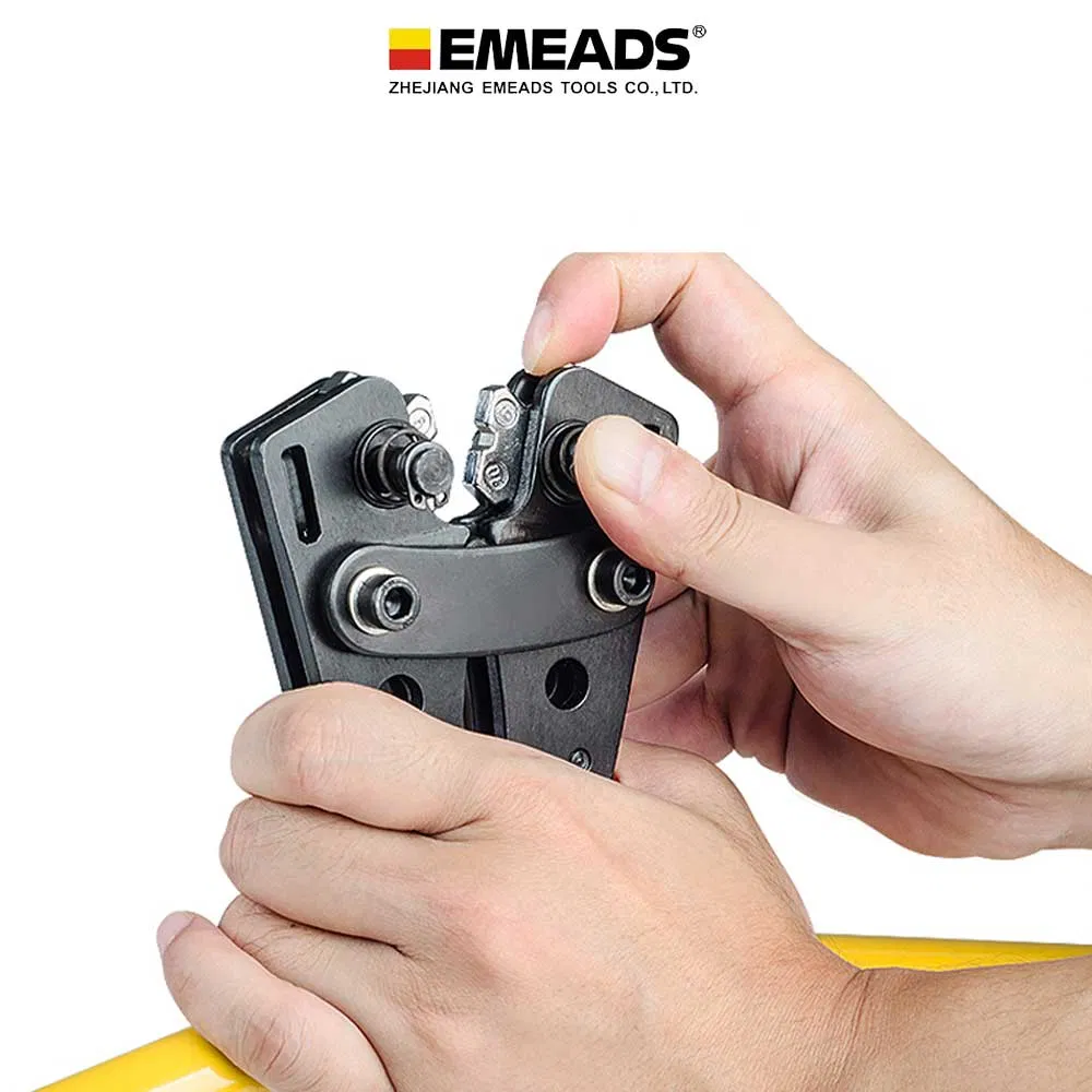 Good Price Yellow Construction Emeads Carry Easy to Operate Crimping Pliers Jy