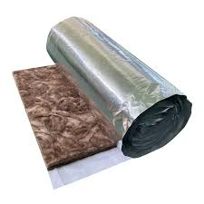 Fireproof Formaldehyde-Free Brown Fiberglass Glass Wool Blanket Environmental Friendly USA Canada Australia