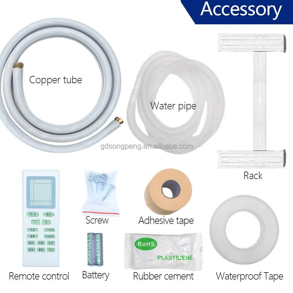 18000BTU Air Conditioner AC Fast Heat and Cool Home Split Fixed Frequency