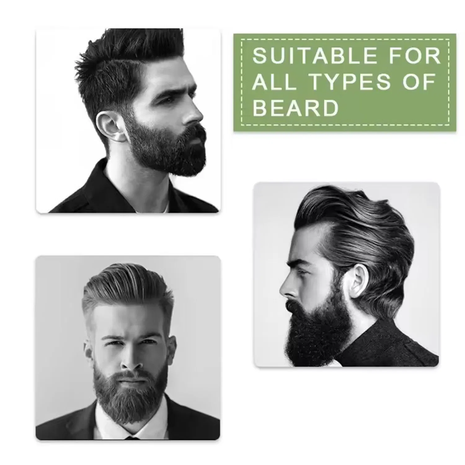 Natural Moisturizing Smoothing Beard Professional Care Cream