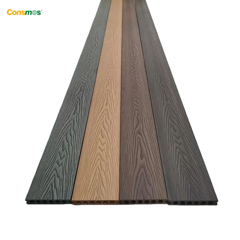 Consmos Linyi Anti-Slip WPC Decking & PVC Tiles for Home Decoration