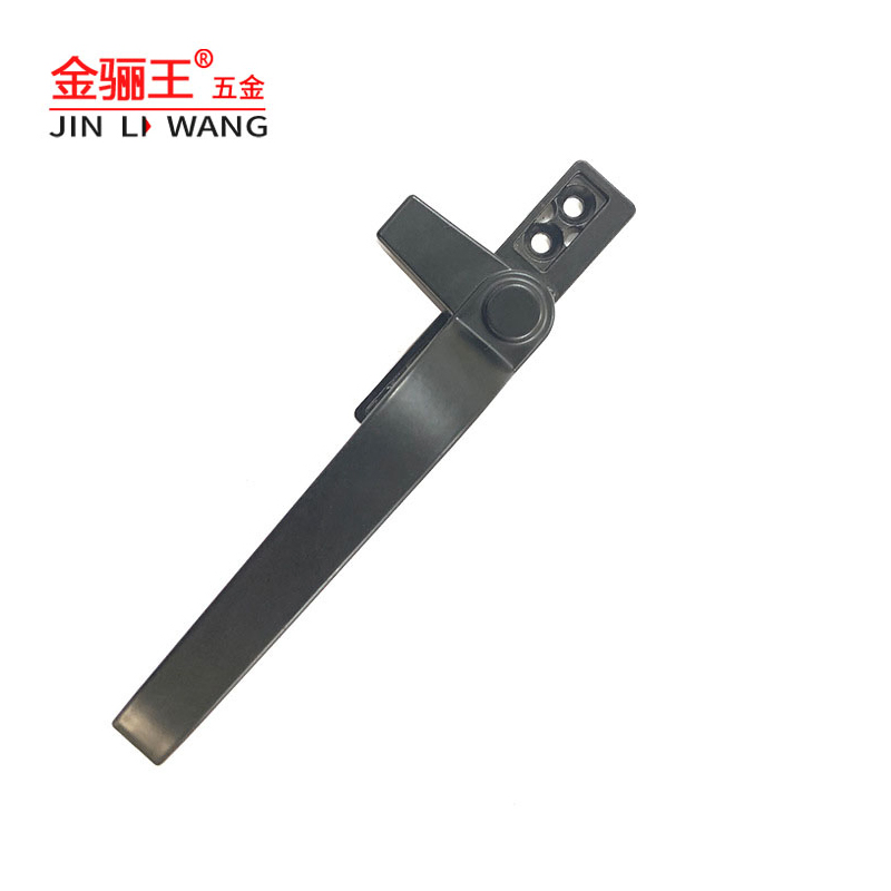 Classic Door and Window Hardware Spare Parts Sliding Window Pull 7 Shape Black Aluminium Casement Window Handle UPVC Window Handles OEM ODM