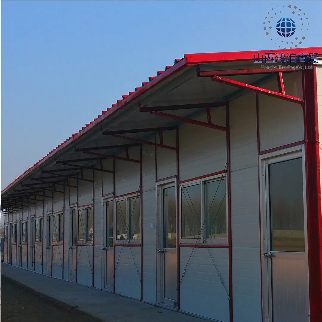 Lightweight Activity Board House with Insulated Walls for Temporary Dormitories