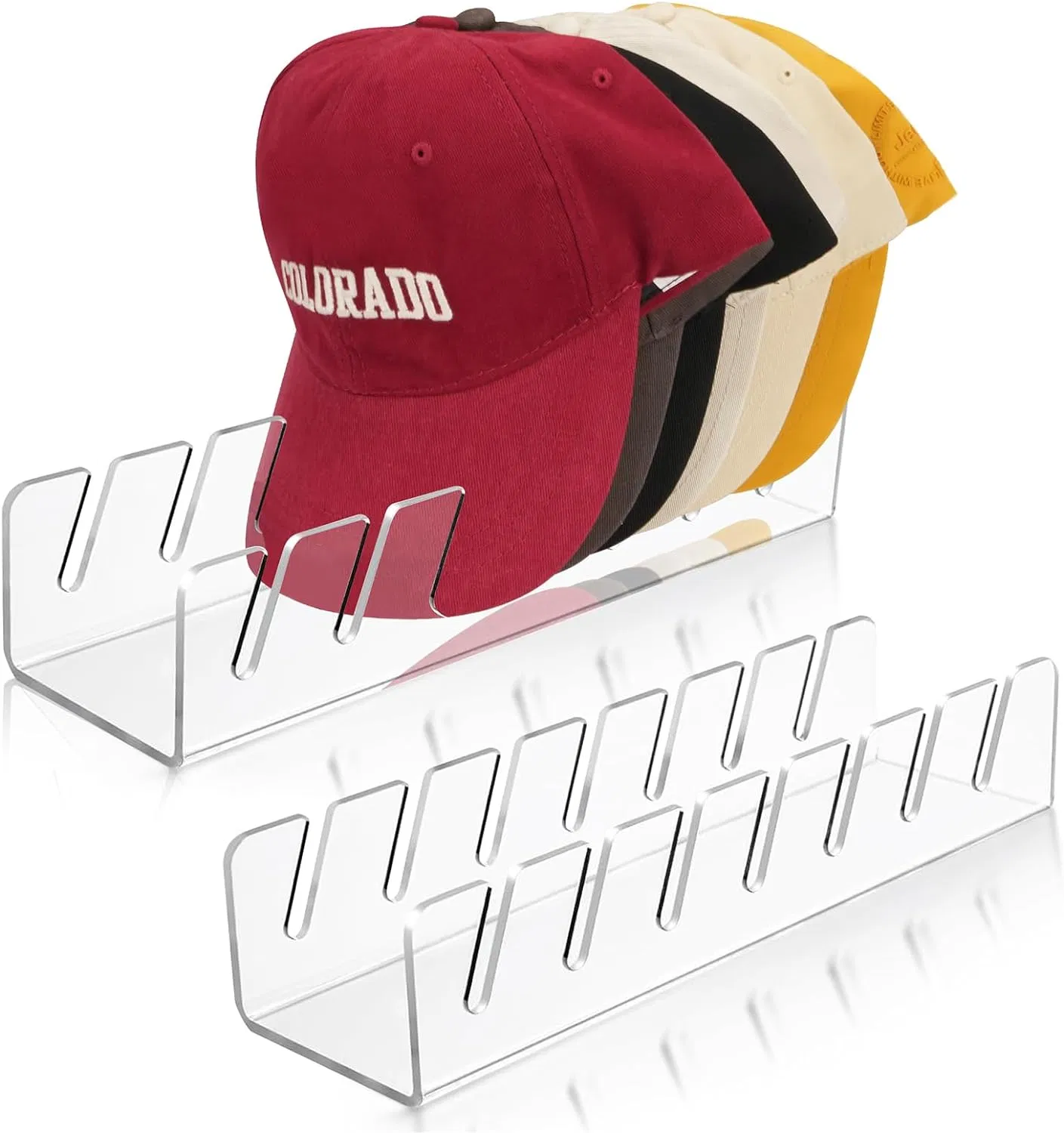 Baseball Cap Holder Acrylic Transparent Display Stand