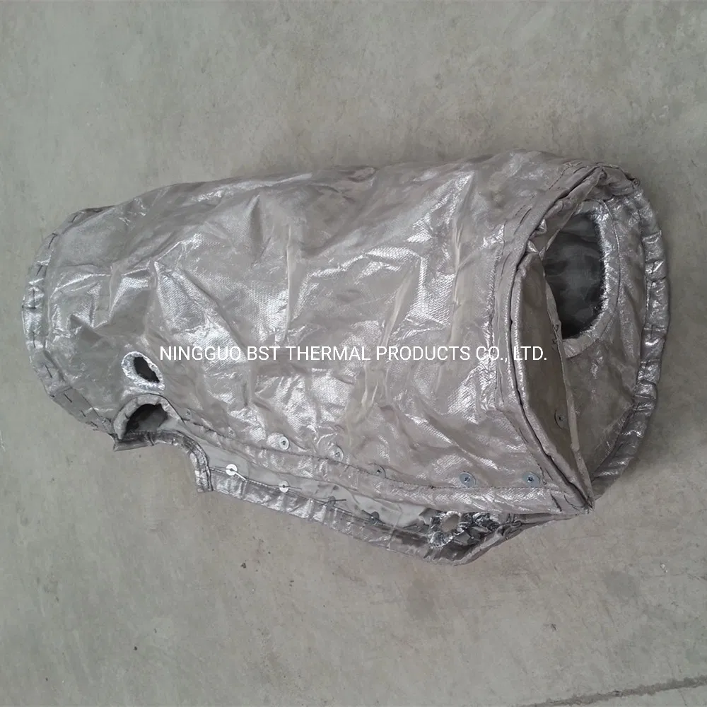 Pipeline Oil Power Plant Valve Thermal Blanket High Heat Removable Gate Valve Insulation Jackets