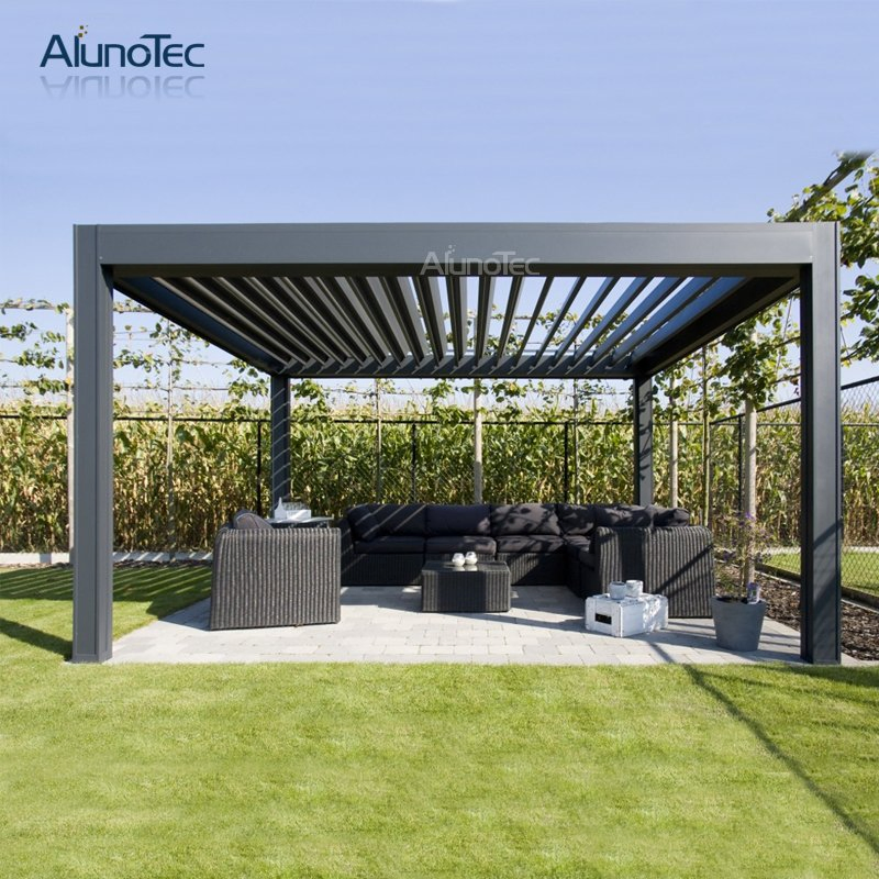 New Design Outdoor Pergola with RGB Lights