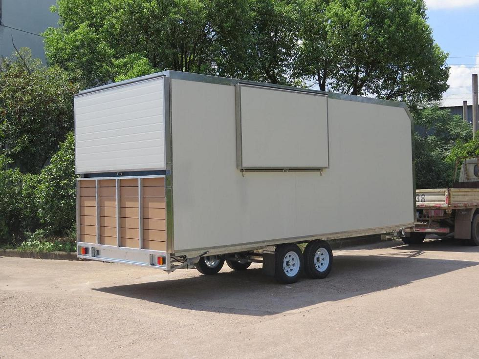 20FT SUV Towed Beautiful Fully Equipped Food-Truck Catering Trailer