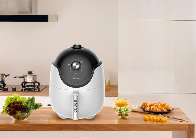 2024 New 3.6 Liter Stainless Steel Housing Mechanical Air Fryer with OEM or ODM