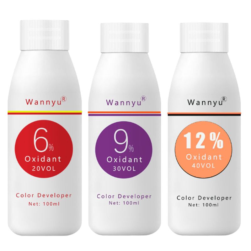 100ml Professional Salon Use Hair Developer Private Label ODM/OEM Hair Oxidant Cream for Hair Color