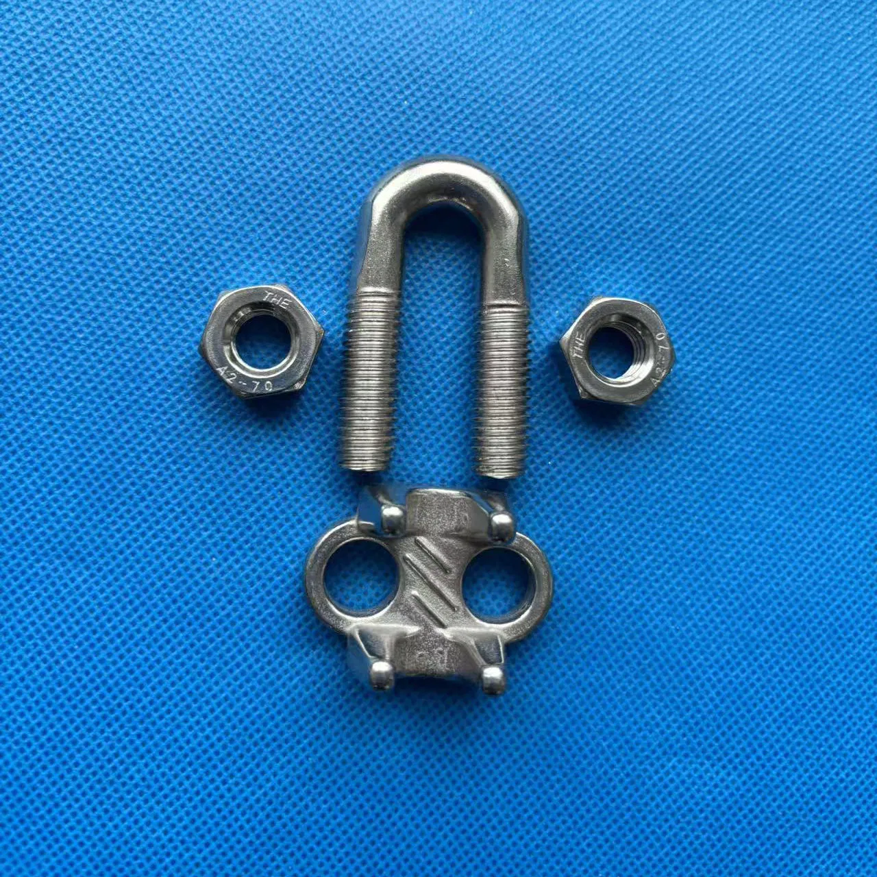 Stainless Steel AISI304 AISI316 Us Type Drop Forged Wire Rope Clip
