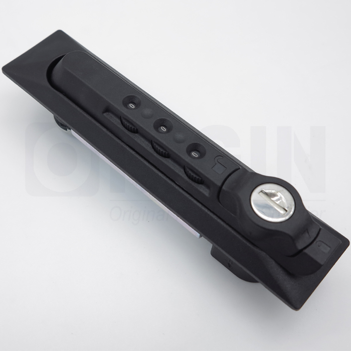 High Security Custom Color Metal Cabinet Rod Locks Swing Handle Lock Electronic Swing Handle Combination Wheel Lock