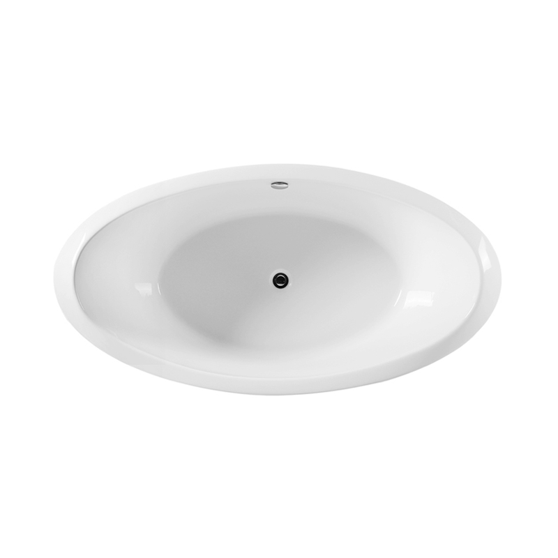 Cupc Approved Boat Shape Freestanding Bathtub