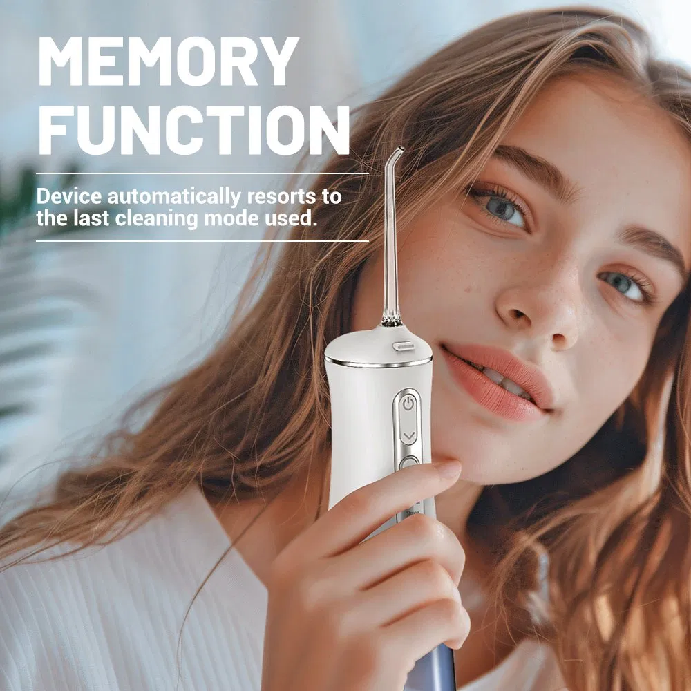 Clean Dental Residues Portable Cordless Dental Water Flosser Irrigator for Oral Cleaning