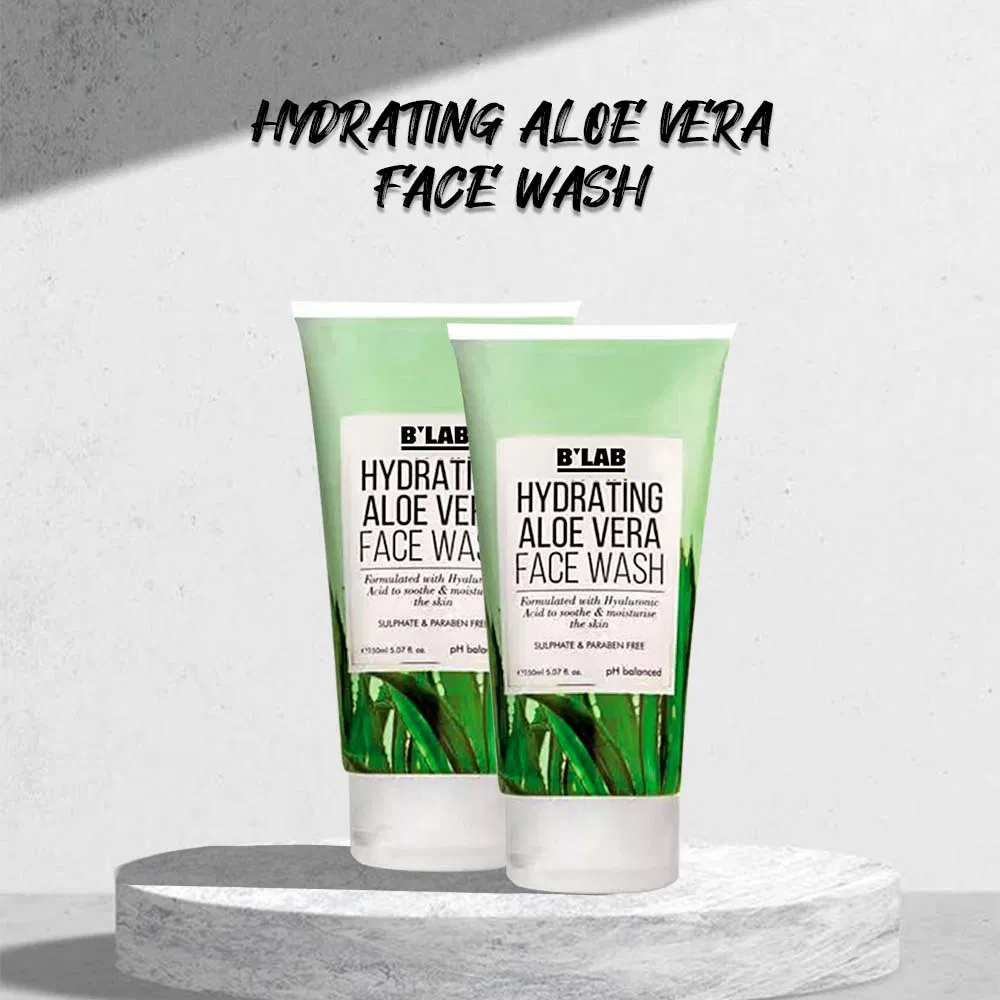 Private Label Cosmetics Hydrating Aloe Vera Face Wash for All Skin Types