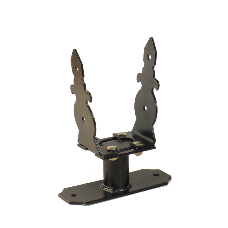 U-образная опора для столба с порошковым покрытием